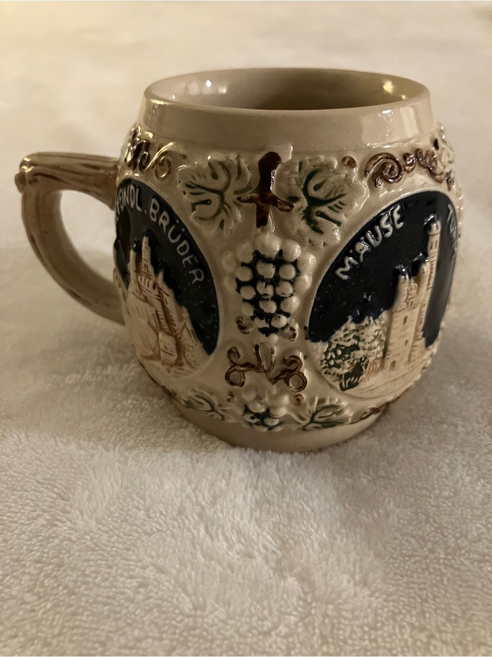 Vintage German Historical Ceramic Cider Mug